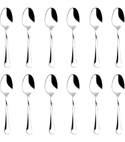 Kleine koffielepels van roestvrij staal, 24 stuks, 10 cm, geschikt voor thuis, restaurants, vaatwasser, lepel, koffielepel, theelepel, kleine koffielepels Kleine koffielepels van roestvrij staal, 24 stuks, 10 cm, geschikt voor thuis, restaurants, vaatwasser, lepel, koffielepel, theelepel, kleine koffielepels