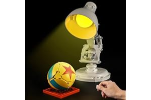 BRIKSMAX Kit de luces para Lego-21357 Disney Pixar Luxo Jr (versión de control táctil) - Iluminación LED compatible con LEGO Ideas Building Set - No incluye juego de LEGO