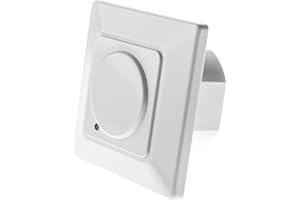 HUBER Motion 11 HF Detector de Movimiento por Radar para Interiores 180°/360° - Detector de Movimiento Empotrado LED Adecuado - Interruptor de Movimiento, Sensor de Movimiento, tecnología de 3 Hilos