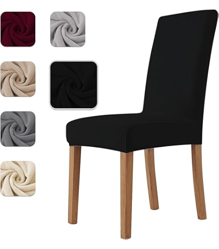 Set Di 4 Coprisedie Elastici Scheffler-Home - Eleganti E Pratici Per Pranzo, Festività E Quotidiano - Foto 3