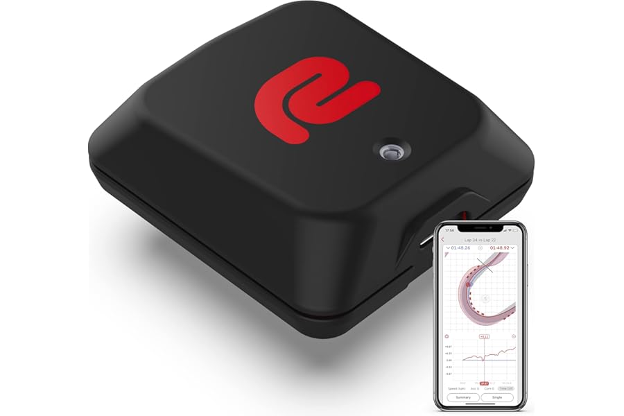 RaceBox Mini GPS Based Performance Meter Box 25Hz - Car and Motorcycle Lap Timer and Drag Meter with Mobile App - Vehicle Racing Timing System