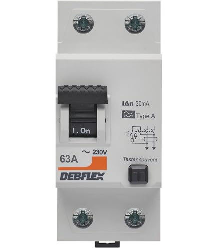 Interrupteur différentiel DX3-ID - 2P 63A - 30mA Type AC
