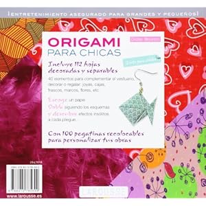 Origami Para Chicas (Larousse - Libros Ilustrados/ Prácticos - Ocio Y Naturaleza)