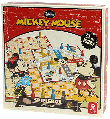 Preisvergleich Produktbild ASS Altenburger 22500201 - Mickey Mouse Spielesammlung, Retro Edition