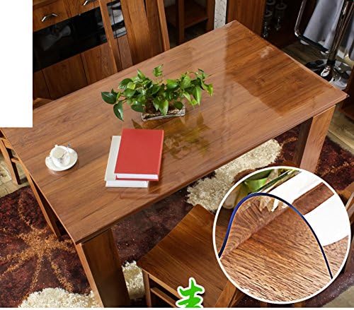 PVCtablecloth /Hot soft transparent waterproof tablecloth/table coffee table pad/ table cloth/tablecloth -A 90x160cm(35x63inch)