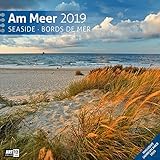 Am Meer 2019, Wandkalender / Broschürenkalender im Hochformat (aufgeklappt 30x60 cm) - Geschenk-Kalender mit Monatskalendarium zum Eintragen by 