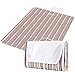 Produktbild HOMFA Picknickdecke Faltbare Wasserdichte Leicht Stranddecke aus Oxford Wärmeisoliert mit Tragegriff 200X150 cm Matte Decke für Camping Picknick Reise