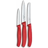 Victorinox 6.7111.34C1 Swiss Classic 3l&uuml; Bı&ccedil;ak Set, Kırmızı