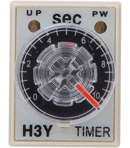 Relais Temporisé H3Y-2 AC 220V - Temporisation 0-10 Secondes - Neuf Sous Emballage