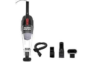 AGARO Regal 800 Watts Handheld Vacuum Cleaner, for Home Use, Dry Vacuuming, 6.5 kPa Suction Power, Lightweight, Lightweight & Durable Body, Small/Mini Size (Black)