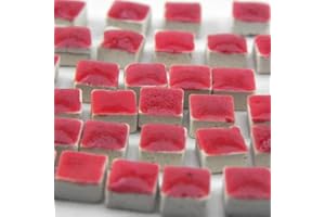 UNKNOWN Zestaw 500 mini mozaiki 5 x 5 x 3 mm, w kolorze czerwonym pomidorem, WR01