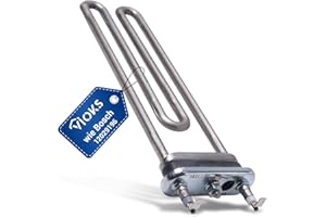 VIOKS Element grzejny 230 V pręt grzejny zamiennik do elementu grzejnego Bosch 12042284 & 12029196 & IRCA 8066440R – grzałka do pralki Siеmens Balay Constructa Maxx 6 Maxx 7 iQ100 VarioPerfect Logixx