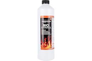 PAINTSYSTEMS REFINISH COLOURS Bio Alkohol 100% 1 Liter - BIOETHANOL für Alkohol-Kamine, Tischfeuer, Ethanolkamine, Alkoholbrenner, Terrassenfeuer, Raumfeuer, Standfeuer oder Gartenfeuer