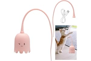 TNSLAND Elektryczna zabawka dla kotów, interaktywna zabawka dla kotów, do samodzielnego zatrudnienia, elektroniczna zabawka dla kotów, zabawka inteligencyjna