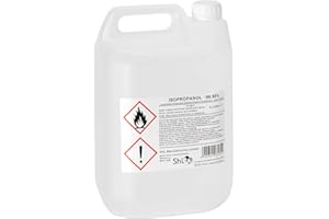 Shiny Hardware SHL BRAND ISOPROPANOL IPA Isopropyl Alcohol 99.9% Pure (5 Litre)