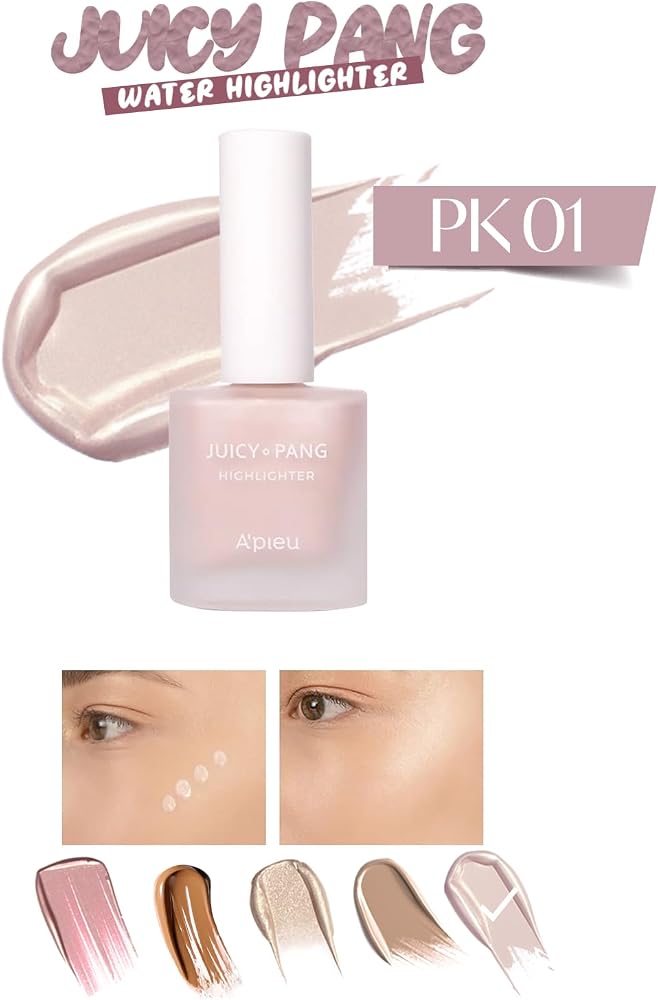 MISSHA İnci Tonlu Likit Aydınlatıcı – Parlak Görünüm Sunan Apieu Juicy Pang Highlighter Pearl (PK01)