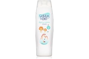 Gotitas de Oro Agua de Colonia Infantil - Baja en Alcohol - 750 ML