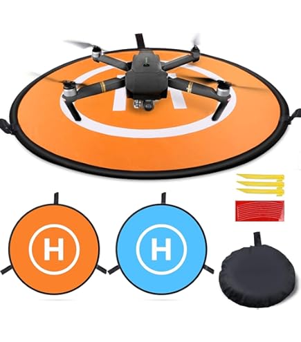 Tapis D'atterrissage Pliable Avec Lumière LED Pour DJI Mavic Air 2S Et