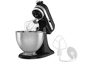 KitchenAid 5K45SSEOB ROBOT DE COCINA DE 4,3 L CLASSIC Negro onix