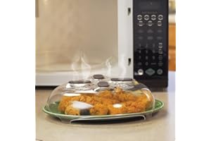MR. GADGET SOLUTION® Magnetic Cover for Microwave Food Cover/Splatter Guard