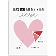 Hallmark 'One I Love' Valentinstagskarte – Rosa Herz-Konzertina, Mit Umschlag, 16 X 16 Cm