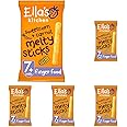 Ella's Kitchen Sweetcorn and Carrot Melty Sticks from 7 Months, 16g (Pack of 5)