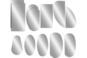 Aphumedc 12 Stück Töpferwerkzeug Edelstahl Töpfern Zubehör Töpferwerkzeug Plättchen Töpferformen Schaber für DIY Grabstichel Kit Töpferzubehör Modellbau Schnitzarbeiten Handwerk