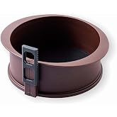 LACOR - 66778 - Removable Round Mould Made of 100% Non-Stick Food Silicone | Made of flexible silicone, pastry with easy rele