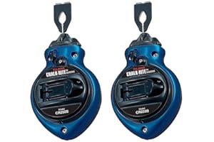 BON Tajima CR202B-P Chalk Rite II – ultradünne Schlagschnur, blau (2 Stück)