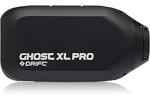 DRIFT INNOVATION Drift Ghost XLPro Action Camera - 4K UHD 30FPS Video 4,5 ore di batteria o 1080P 120FPS per 7 ore, stabilizzazione dell'immagine, impermeabile, obiettivo rotante, live streaming, modalità Dashcam