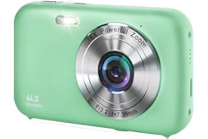 AHLIRMOY Appareil Photo Numérique 1080P 44MP Vert