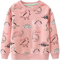 POPTEM Toddler Boys Christmas Sweatshirt Reindeer Cotton Clothes Long Sleeve Casual Pullover Tops 2t