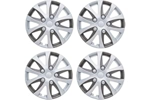 UKB4C Set of 4 Wheel Trims Hub Caps 14" Covers fit Citroen C1 C2 C3 C4 Saxo