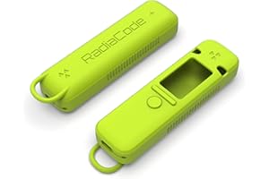 Protective Silicone Case Shockproof Soft Skin Cover for Radiacode 102, 103 Radiation Detector with Carabiner (Green)
