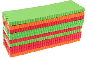 T TOOYFUL 10 Stücke Schaum Angelschnur Angeln Wickelbrett Angelschnur Zubehör - 7x20 cm