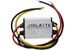 MACHSWON Convertitore DC Modulo Buck 12V convertire in 3.7V/3A Ridotto Tensione Regolatore di Potenza Auto Convertitore di Potenza Adattatore di Potenza di Uscita