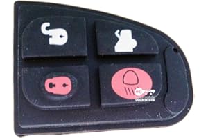 AUTOMOBILE LOCKSMITH Rubber button pad replacement for Jaguar X S XJ XK TYPE 4 button remote key