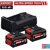 Bosch EXBA18V-55 Başlangı&ccedil; Seti (2 x Expert 5.5 Ah + 1 x GAL 12V/18V-80