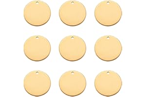 PH PANDAHALL PandaHall Étiquette vierge en acier inoxydable