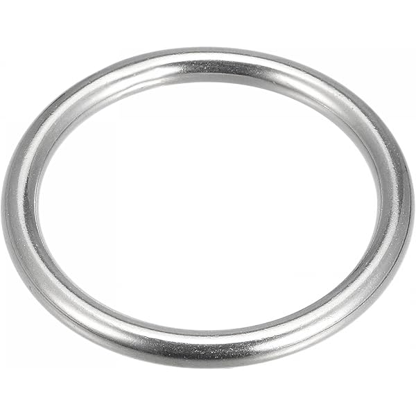 Métal Joints Toriques, 8pcs 45mm(1.77") Torique Boucle Sac Création