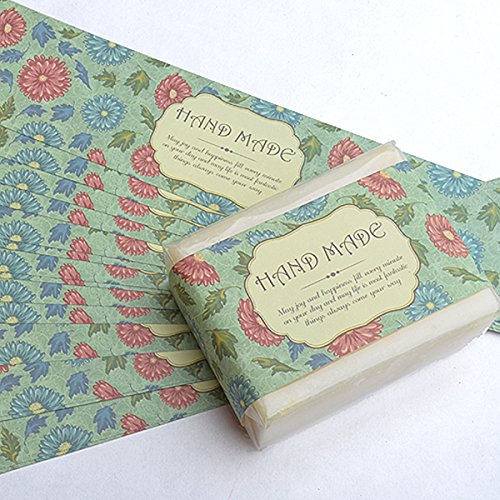 Wakehurst Wrap Papier Etiketten Seife Verpackungsmaterialien für Hand gemacht Seifenkisten Taschen 20 Blätter (Gänseblümchen) - 2