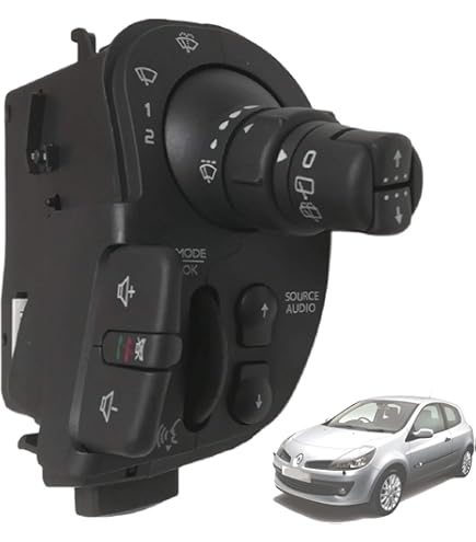 Interruttore Leva Fari E Freccia Per Renault Clio MK3, Kangoo, Modus - Ricambio 7701057090 - Foto 13