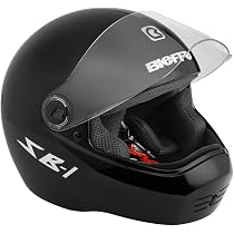 Steelbird ABS Dashing Black with Plain 