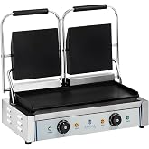Royal Catering - RCKG- 3600-F - Double contact grill - smooth - 2 x 1,800 W - 30-572 &deg;F