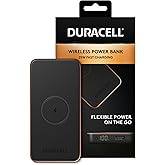 Duracell 10.000Mah Wireless Powerbank CORE10 Pd 25W (USB-A, USB-C) - Siyah