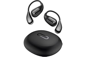 oraolo Open Ear Headphones, Bluetooth 5.4 Earphones Stereo Sound, Wireless Headphones 30 Hours Playback, Type-C Charging, HD Clear Calls, Touch Control, IPX5 Waterproof Open Ear Earbuds,Back