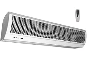 Barriera d'aria fredda Ferrari VIVAIR con telecomando incluso, Bianco, 200 x 215 x 900 mm