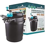 All Pond Solutions Pressurised Koi Fish Pond Filter and UV Steriliser for PFC, 5000 Litre