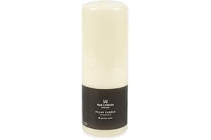 Wax Lyrical Unscented Pillar Candle 7X20CM Ivory
