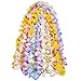 Produktbild eBoot 24 Stück Hawaii Blumen Halskette Hawaiikette Leis Garlands Hawaiian Bunte Silk Flower Leis Jumbo Ketten für Strand Thema Party